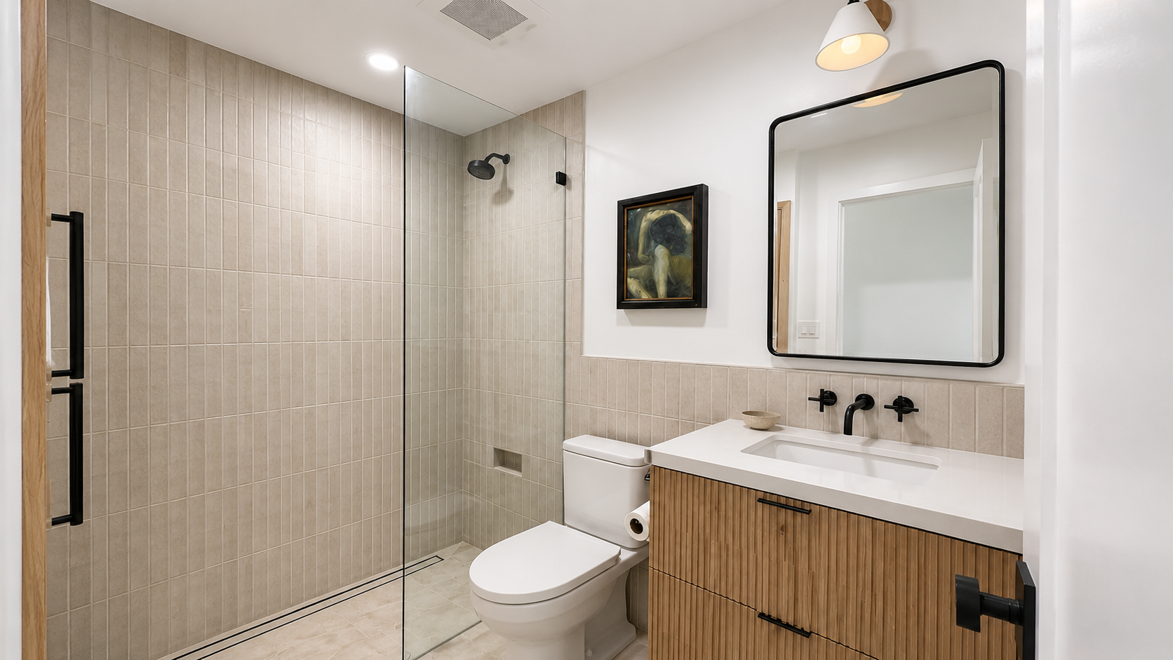 Full Bathroom Remodel — Tile Work project in Roanoke, VA